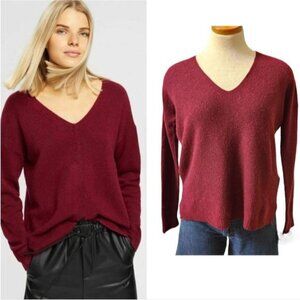 Madewell Merino Wool V-Neck Knit Sweater